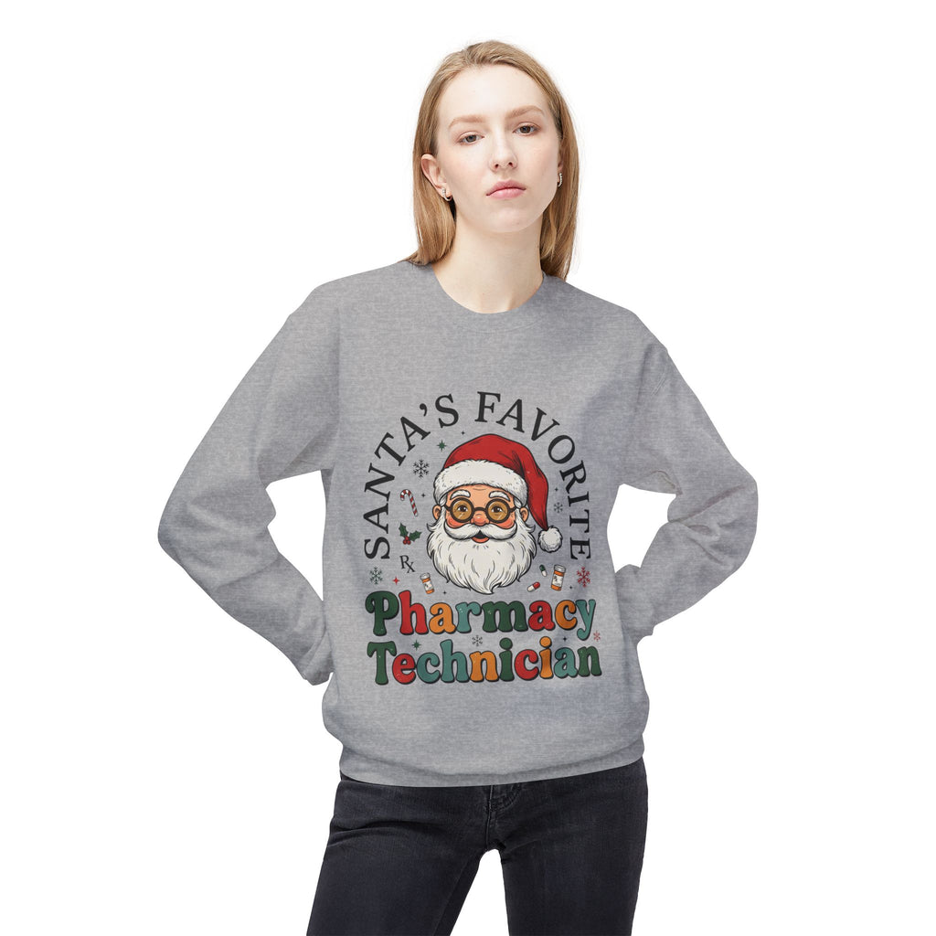 Santa’s Favorite Pharmacy Technician Christmas Sweatshirt