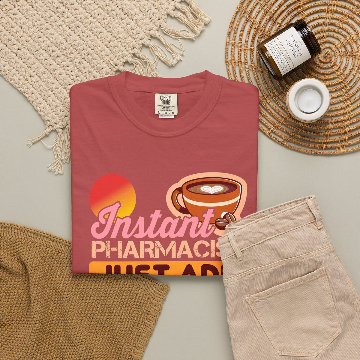 Instant Pharmacist Just Add Coffee T-Shirt