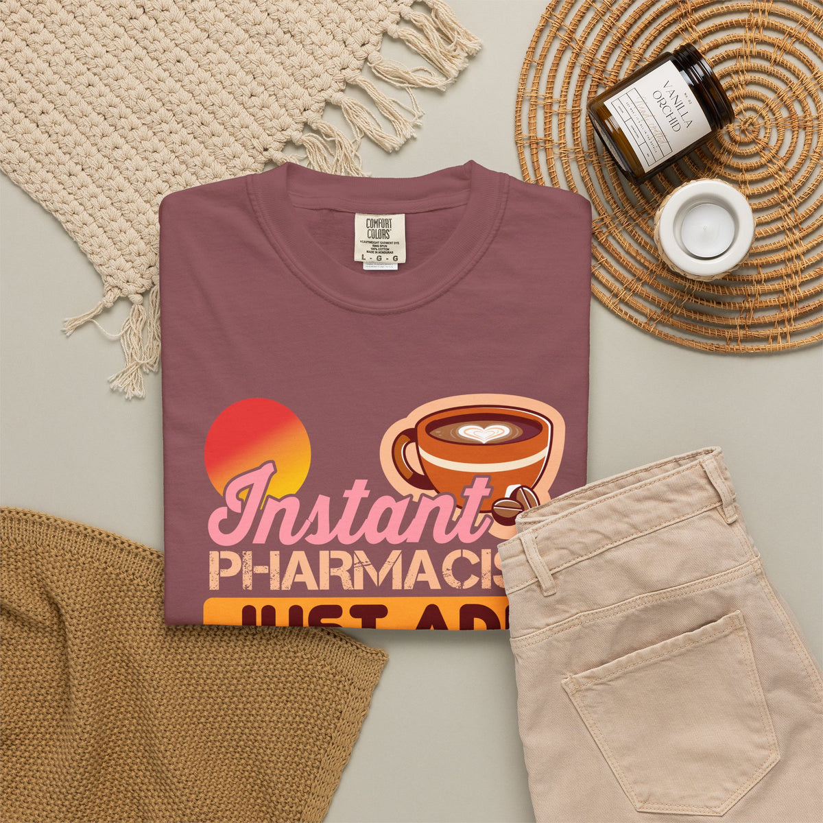 Instant Pharmacist Just Add Coffee T-Shirt