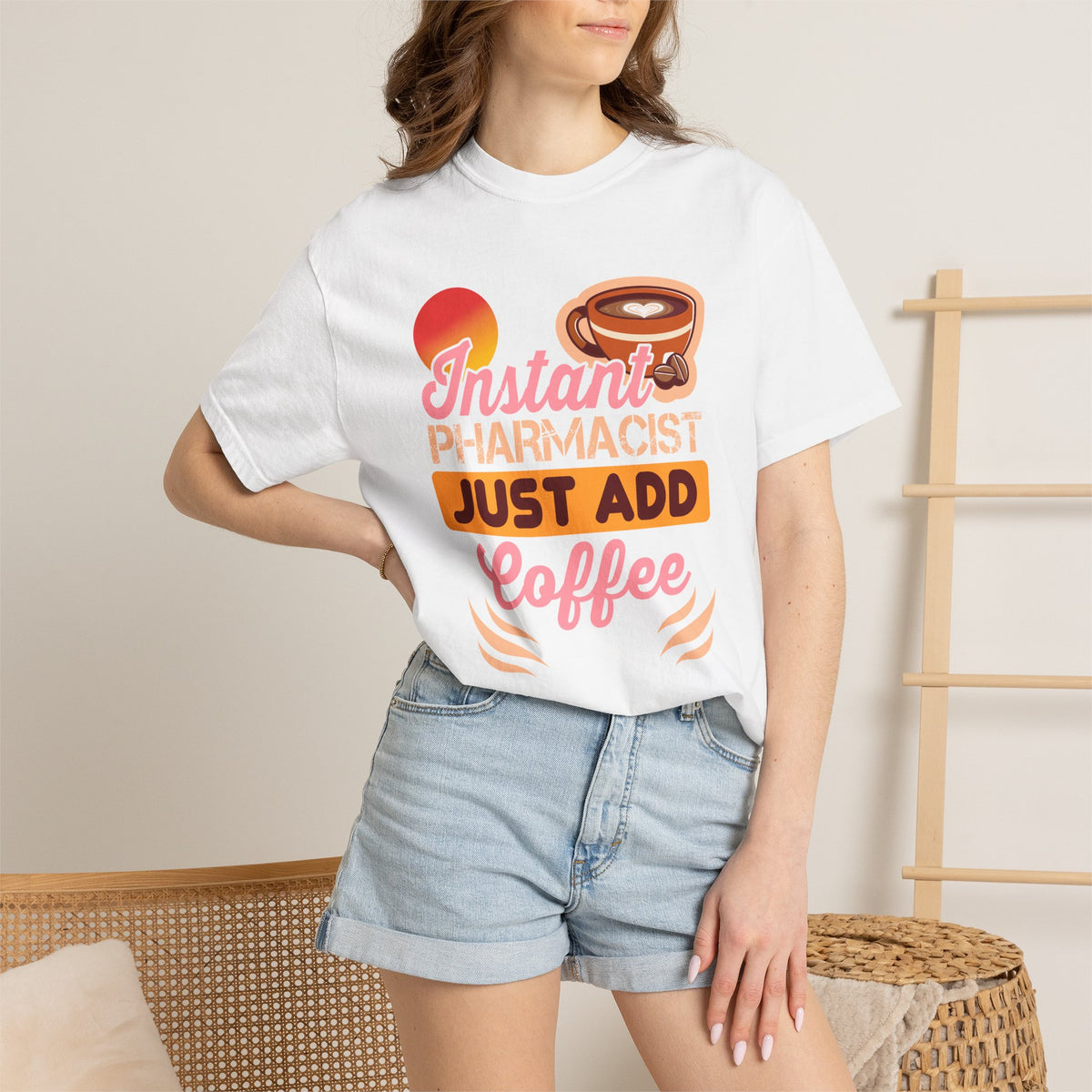 Instant Pharmacist Just Add Coffee T-Shirt