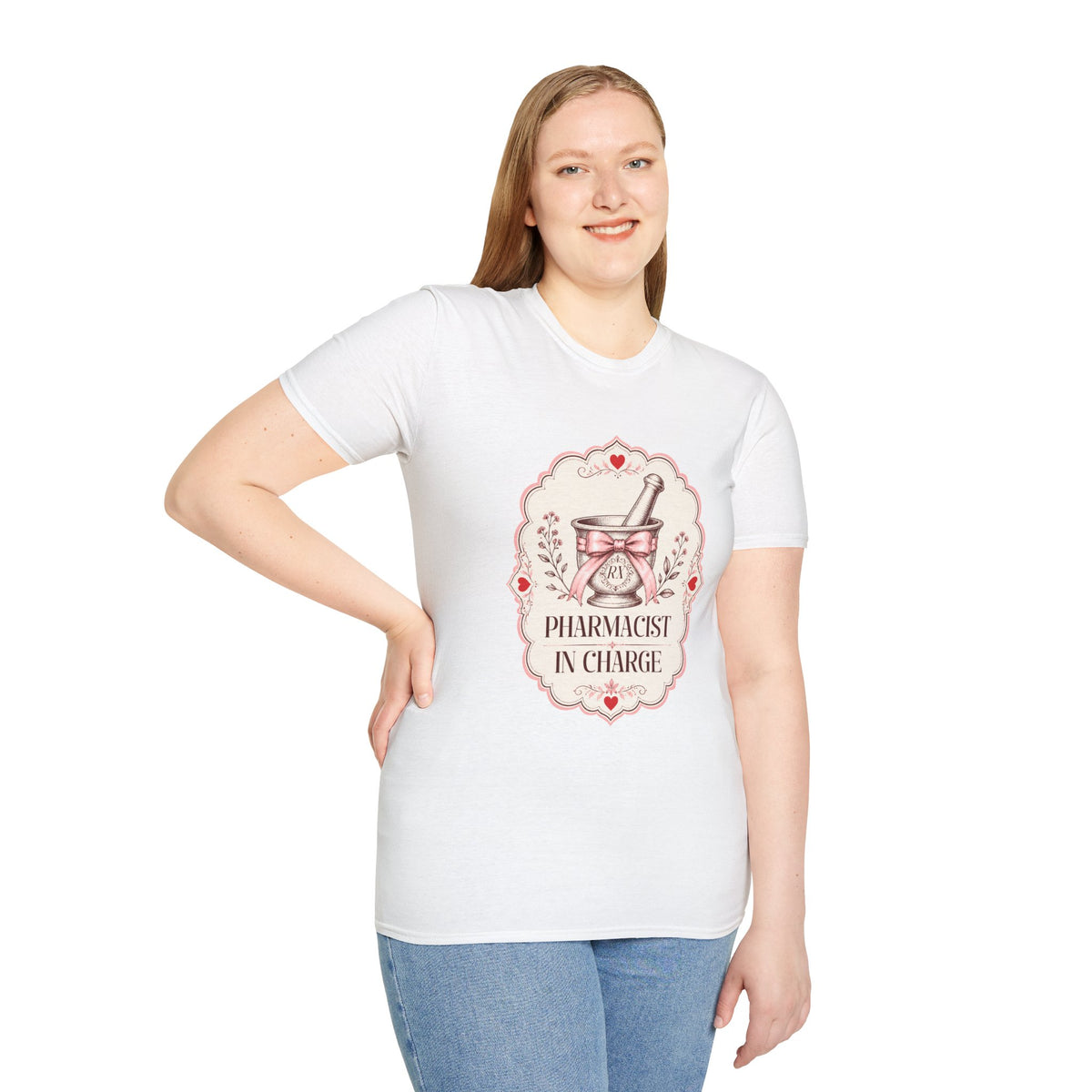 Pharmacist in Charge T-Shirt – Pharmacy Gift for Pharmacists