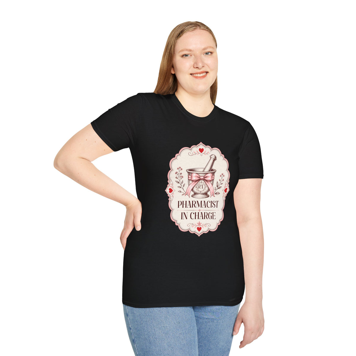 Pharmacist in Charge T-Shirt – Pharmacy Gift for Pharmacists