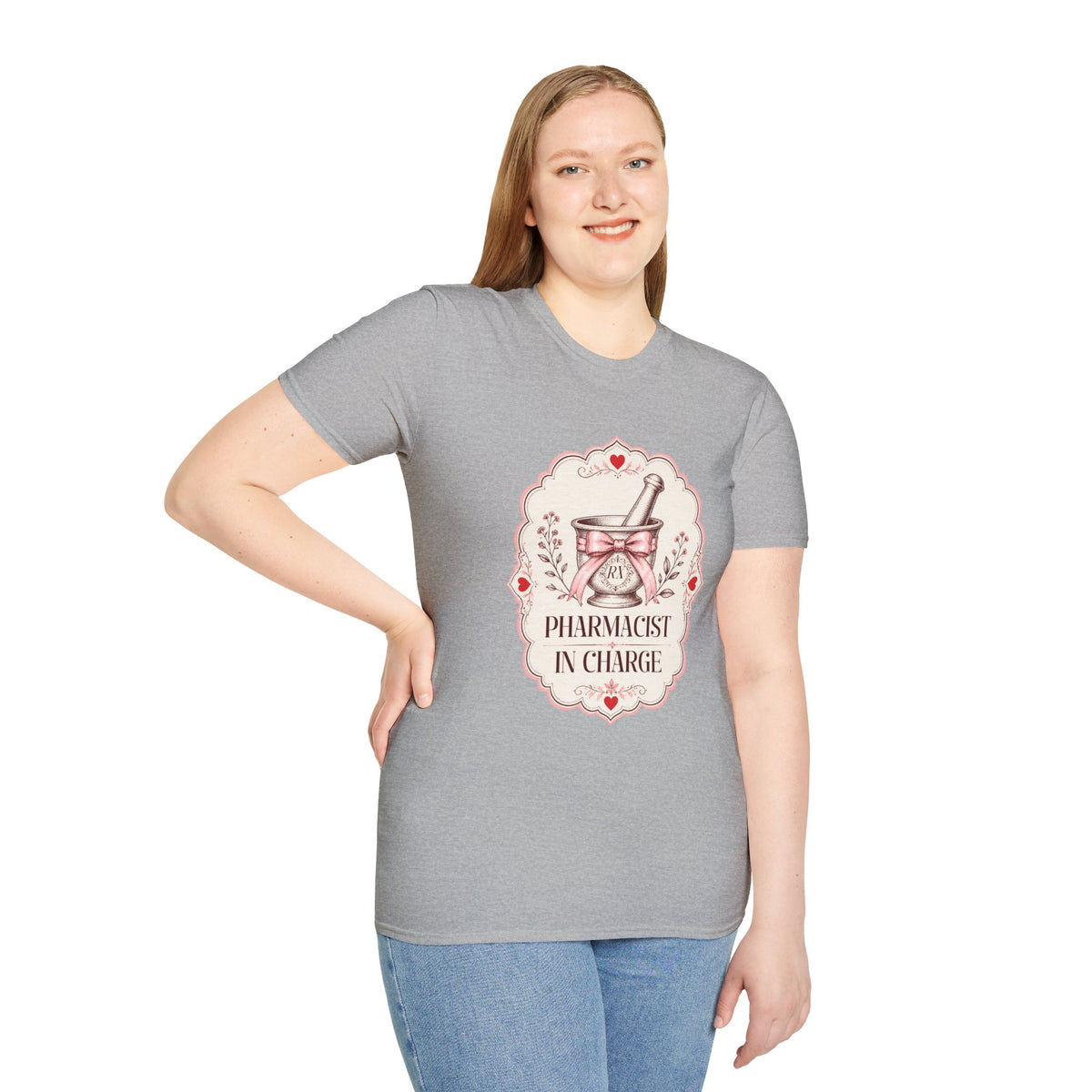 Pharmacist in Charge T-Shirt – Pharmacy Gift for Pharmacists